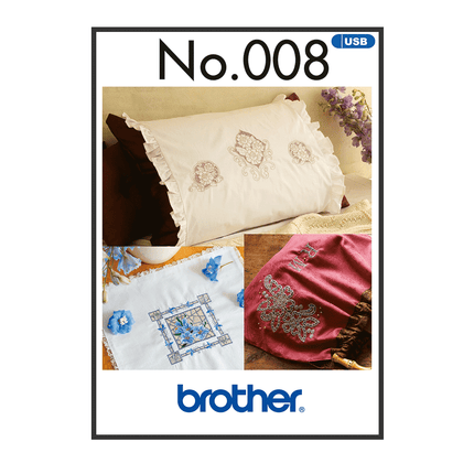 Brother Cutwork Style Embroidery Collection BLECUSB8