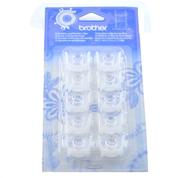 Brother Bobbins 11.5mm Including Clips