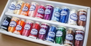 Pack of 20 Cartoon Embroidery Threads