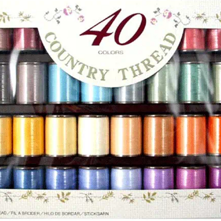 Brother Country 40 Thread Set