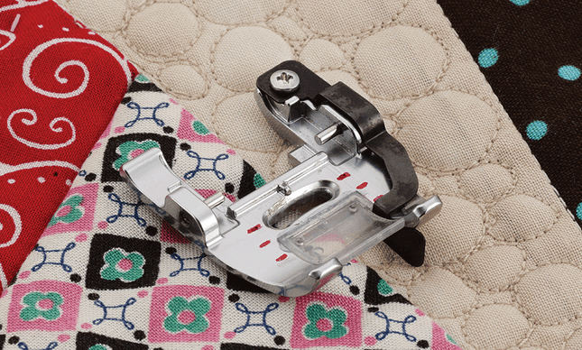 Brother Dual Feed Foot 1/4" Piecing Foot and Guide