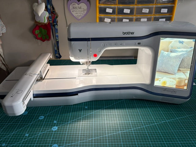 Customer Sale Brother Innov-is Stellaire XE1 Embroidery Machine