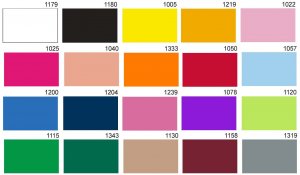 Pack of 20 Popular Embroidery Threads