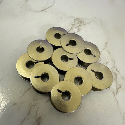 Metal Bobbins for Vertical Rotary Hook Bundle of 10