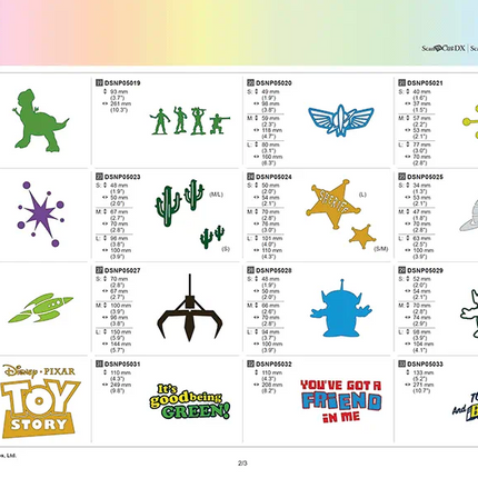 Disney Toy Story Home Deco Design Collection CADSNP05