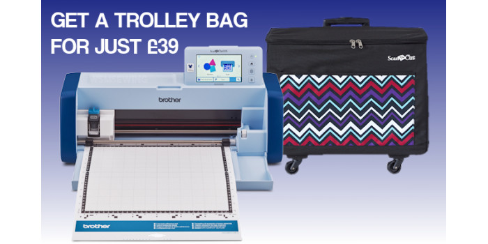 Brother ScanNCut SDX2250D + Trolley Bag for £39