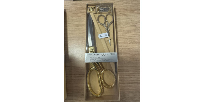 Gold Scissor Gift Set