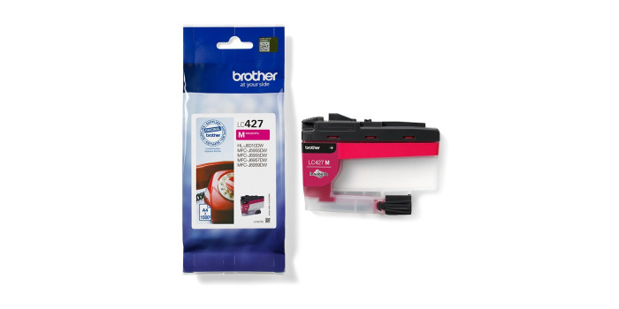 Magenta Ink Cartridge LC427M for PrintModa Studio Fabric Printer HL-JF1