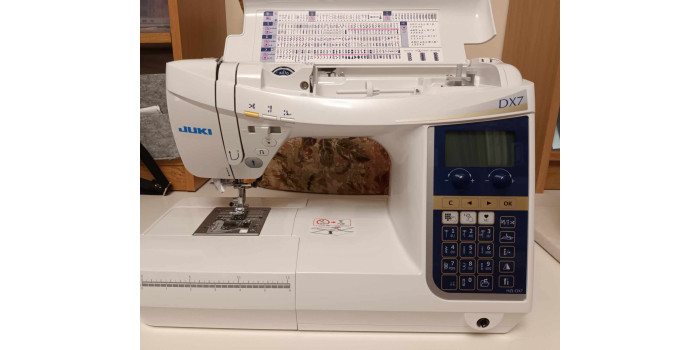 Juki DX7 Sewing Machine Customer Sale