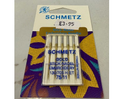 Schmetz Gold/Titanium Machine Needles